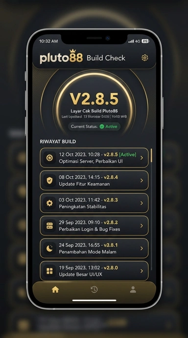 Riwayat versi pluto88 untuk pengguna Android